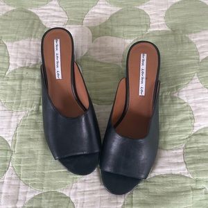 &OtherStories never worn black leather heels